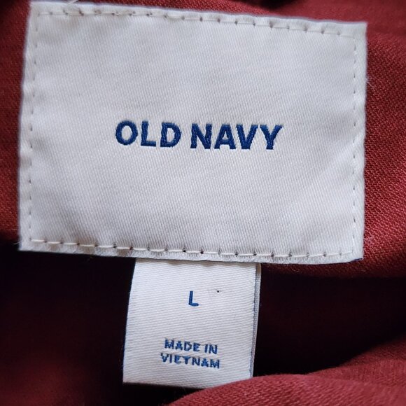 Old Navy Jacket Womens Size L Large Purple Pockets Full Zip Long Sleeve Outdoor - Picture 6 of 7